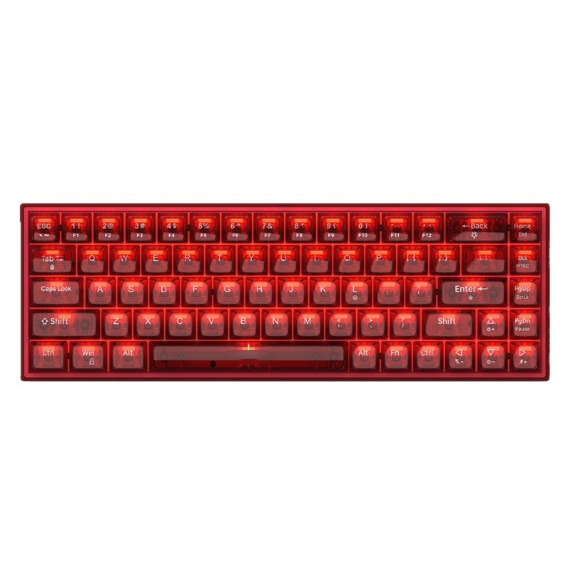 K680 segunda generación rubí 68 teclado mecánico para juegos de deportes electrónicos por cable computadora de escritorio de oficina personalizada