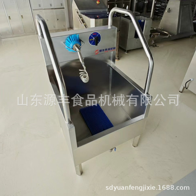 食品厂小型洗靴机农场养殖场员工刷靴机洗雨鞋手动单头洗靴器