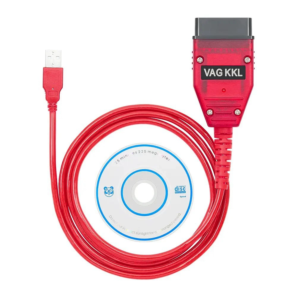 VAG 409.1 Red Board KKL 409 FTDI FT232RL Real 9241A OBD Автомобильный диагностический кабель