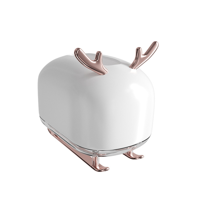 Caja de pañuelos de escritorio de lujo ligero caja de almacenamiento de pañuelos Estilo nórdico ins hogar sala de estar comedor mesa de café caja de almacenamiento simple