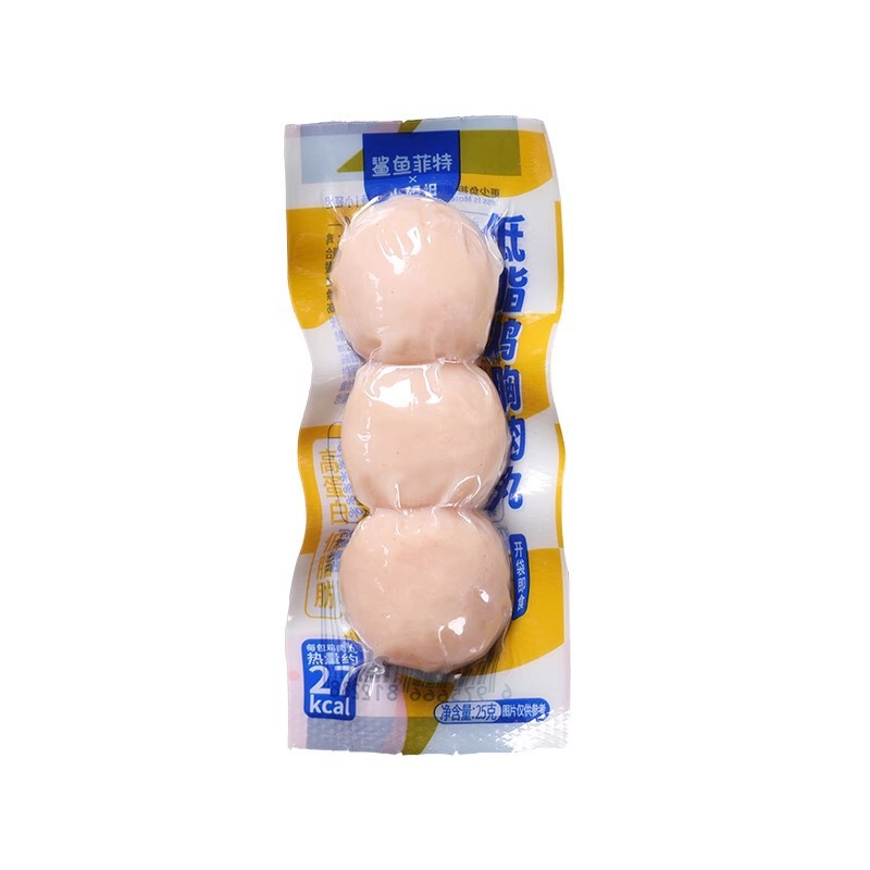 拍7件~鲨鱼菲特鸡胸肉健身组合高蛋白食品健身代餐主食低熟食脂|undefined
