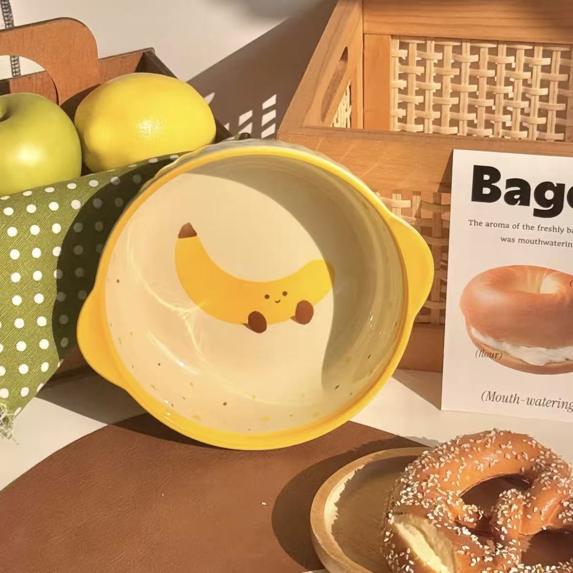 【Banana】6-inch baby bowl