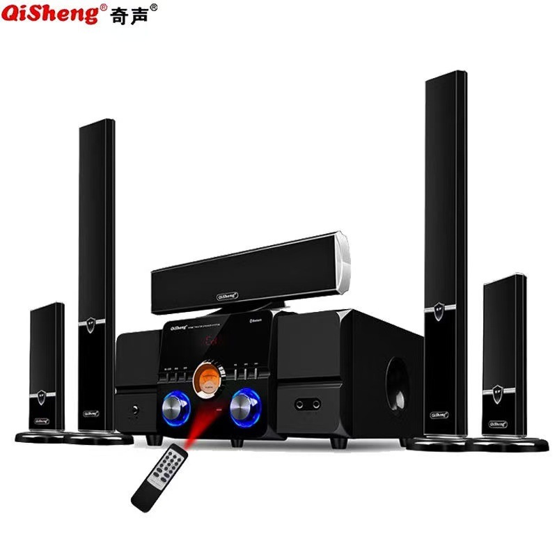 Qisheng MAV-2301 ホームシアター リビングルーム オーディオセット 5.1 ホームサラウンド コンプリートセット プライベートシアター|undefined