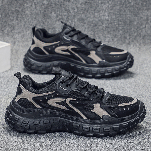 Sports dad shoes for men in spring and autumn new breathable mesh…