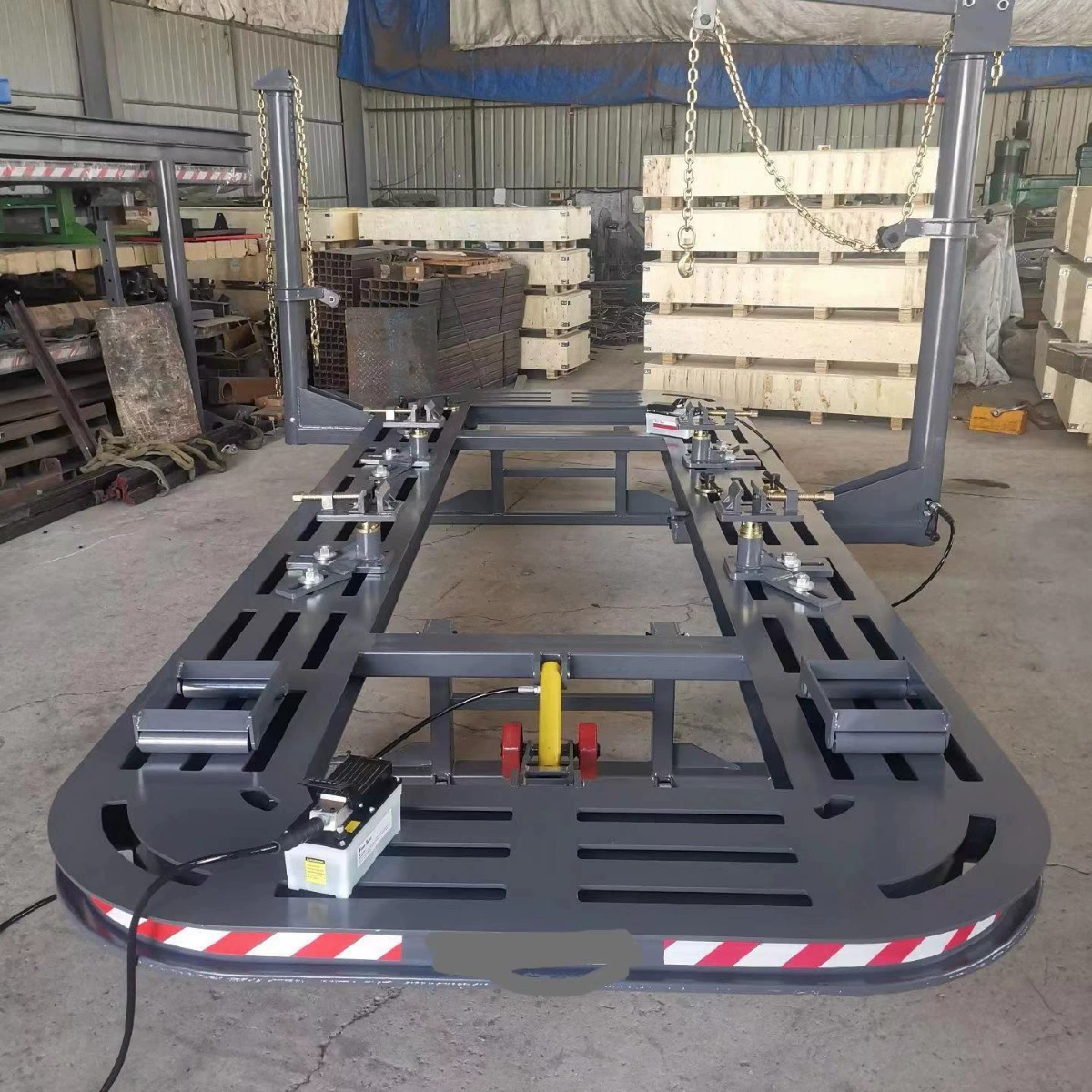 Мобильная платформа коррекции кузова для коррекции балок