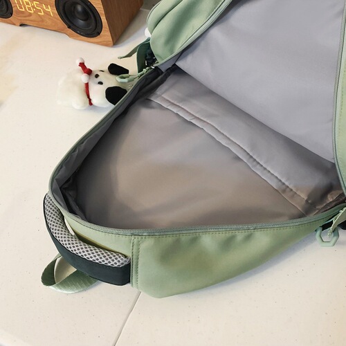 Backpack for Boys and Girls, Lightweight for High School and Middle School Students, Large Capacity Dual-Shoulder Bag for Middle School Students, Weight Reduction, Aesthetic, Letter Backpack
