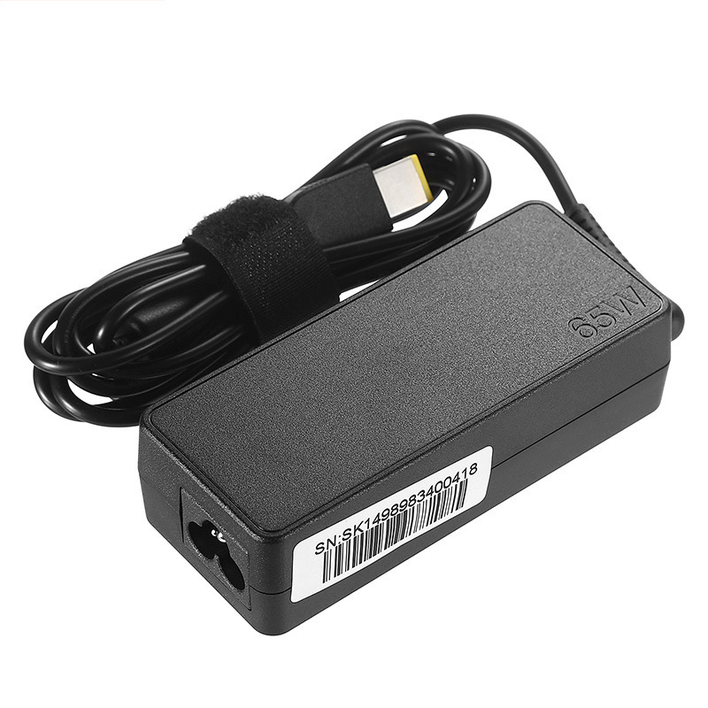 電源アダプタ、ラップトップ充電器、ラップトップ充電ケーブル 20V3.25A 65W スクエアポートに適しています。|undefined