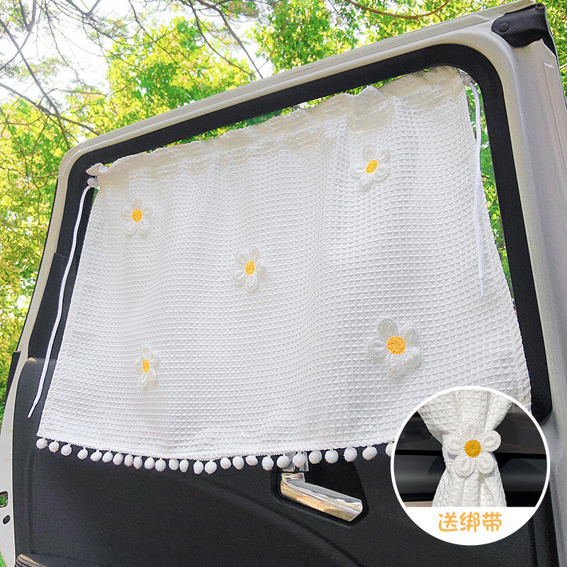 cortina solar montada en automóviles cortina solar ins pequeña cortina solar fresca tipo ventura cortina solar interior de automóviles cortina de aislamiento térmico universal