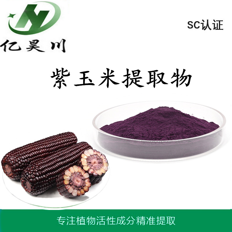 紫玉米提取物10:1 紫玉米浸膏粉 紫玉米水溶粉植物提取物厂家