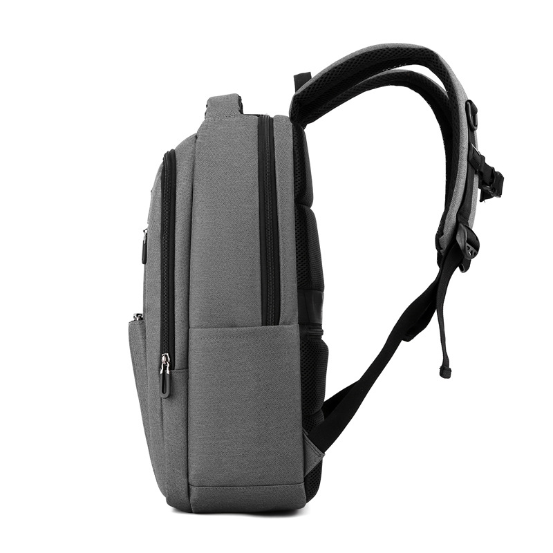 Nueva mochila de computadora de viaje de gran capacidad de negocios, mochila de moda para estudiantes universitarios de secundaria y preparatoria, mochila para hombres al por mayor