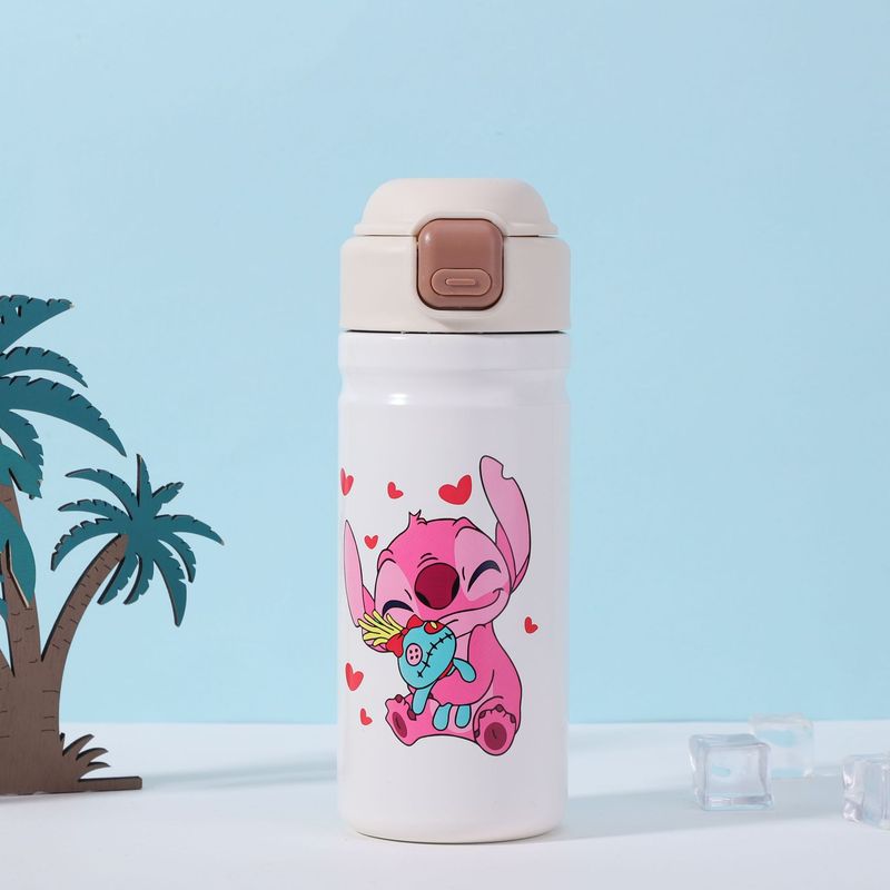 高颜値304ステンレス保温カップ携帯かわいいアニメジャンプカップ家庭用ストレートダブル保温カップ|undefined