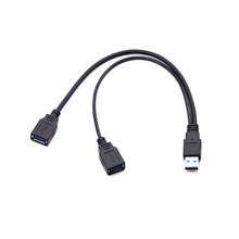 USB3.0 AM TO 3.0AF+2.0AF Y�;� һ�϶��yԇ���Ô����� ���Sֱ�l