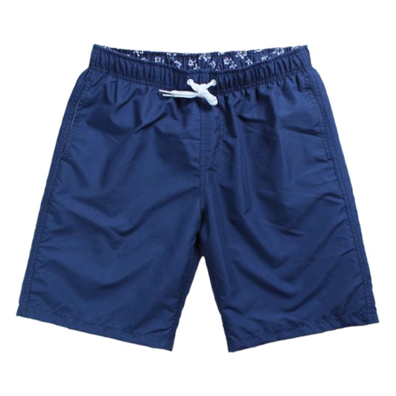 純色速乾ビーチパンツ男性サーフパンツゆるいパンツカジュアルリゾート大サイズ5点ビーチパンツ