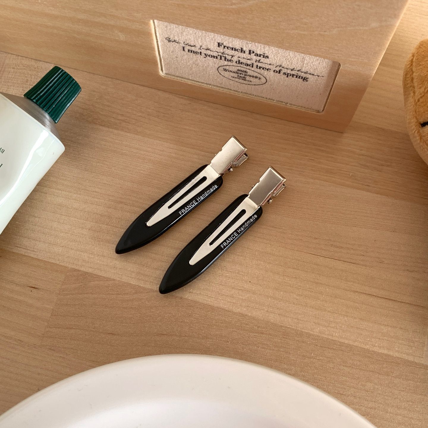 3번 블랙 (한 쌍) 약 6cm
