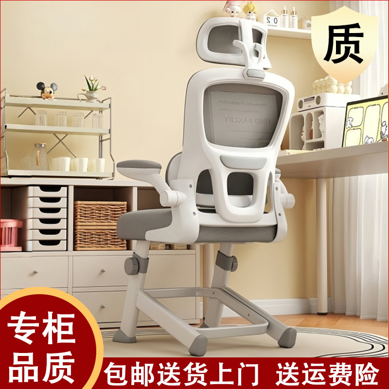 Children's Learning Chair Can Be Lifted and Lowered for Home Use, Youth Junior High School Student Writing Chair, Ergonomic Computer Chair, Lift Chair