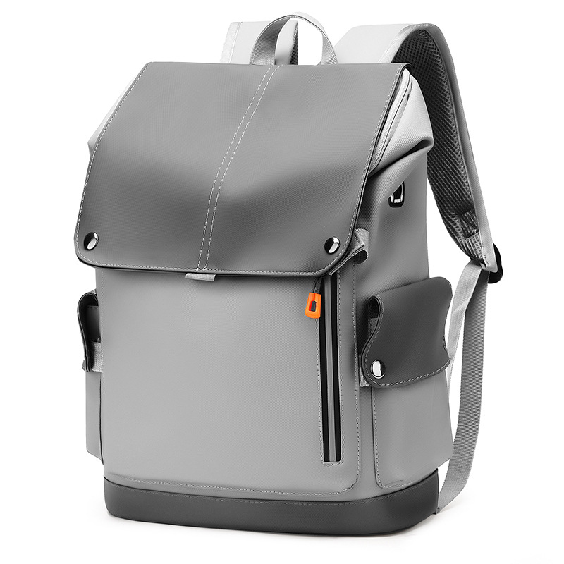 通勤双肩包男士大容量商务出差笔记本电脑背包休闲旅行大学生书包