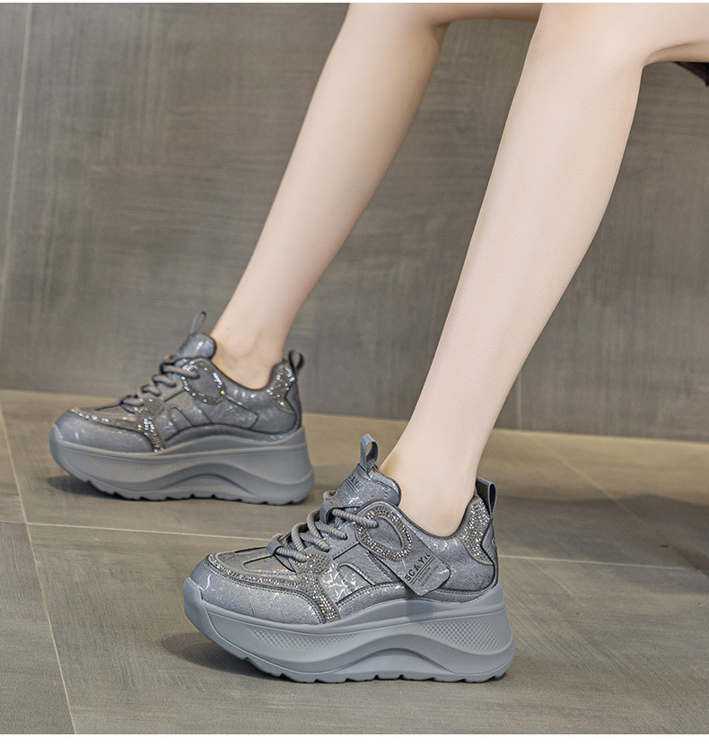 Giày sneaker nữ đế dày phong cách cổ điển Forrest Gump, thời trang đa năng, phù hợp mọi dáng người — M2975 đơn màu xám, M2975-1 plus nhung xám, M2975 lớp lót đơn màu be, M2975-1 plus nhung màu be chi tiết 27