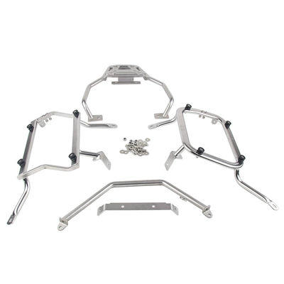 Suitable for Suzuki DL650 right hide Motorcycle trunk - suzuki-dl650-stainless-steel-side-frame-tail-rack