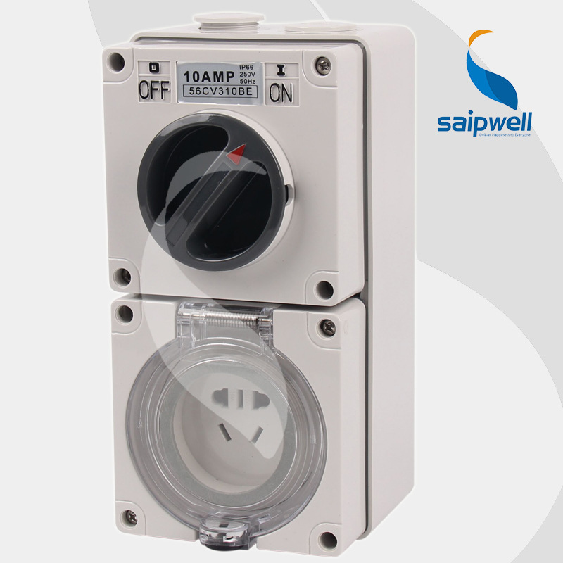厂家直供SP-56CV310BE 澳州工业插座 5孔防水开关插座