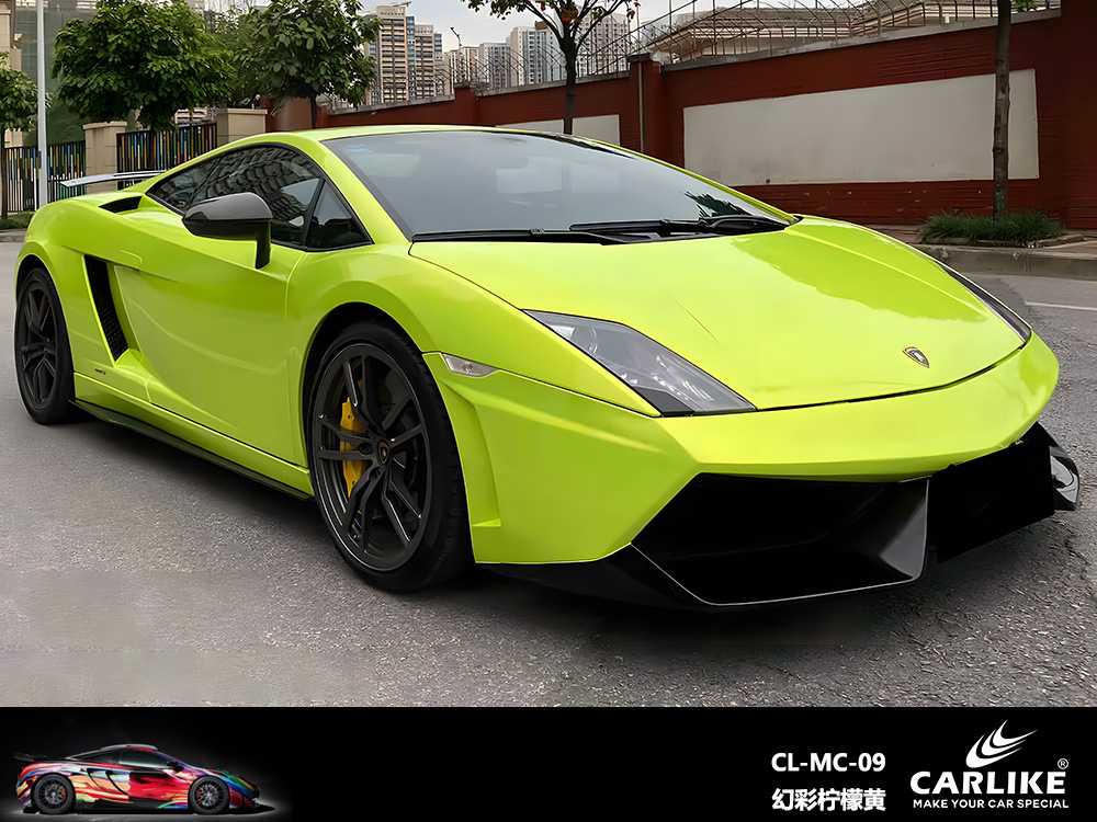 Carlake color mágico cambiando el color del coche completo película cambiante fantasía volcánica película de cuerpo gris superficie brillante película de coche completo