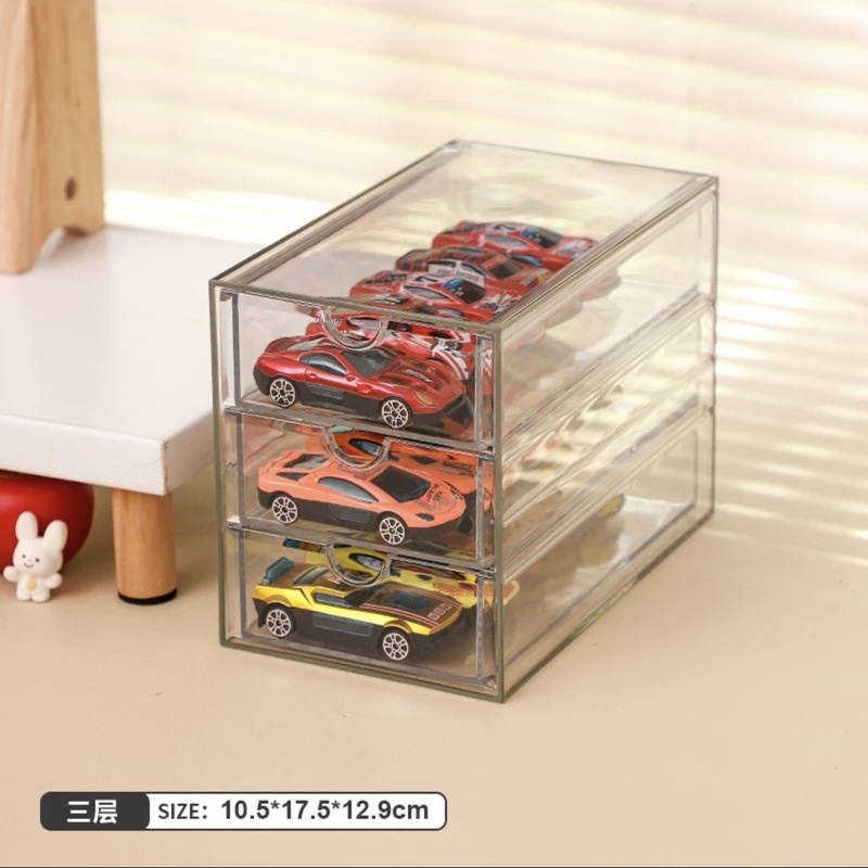 風火輪収納ケース引き出し合金小型自動車モデル1:64児童玩具多美カード透明展示棚|undefined