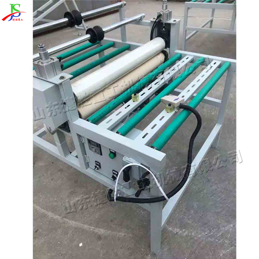 máquina de película de puerta de gabinete de vidrio mesa de té horizontal equipo de recubrimiento de vidrio cerámica puerta deslizante máquina eléctrica de recubrimiento de temperatura controlada