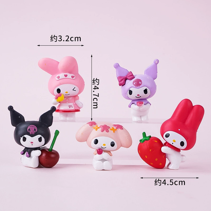 Xiaohongshu is the same cute Kuromi cake decorative ornament net red girl girl birthday party dressing plug -in