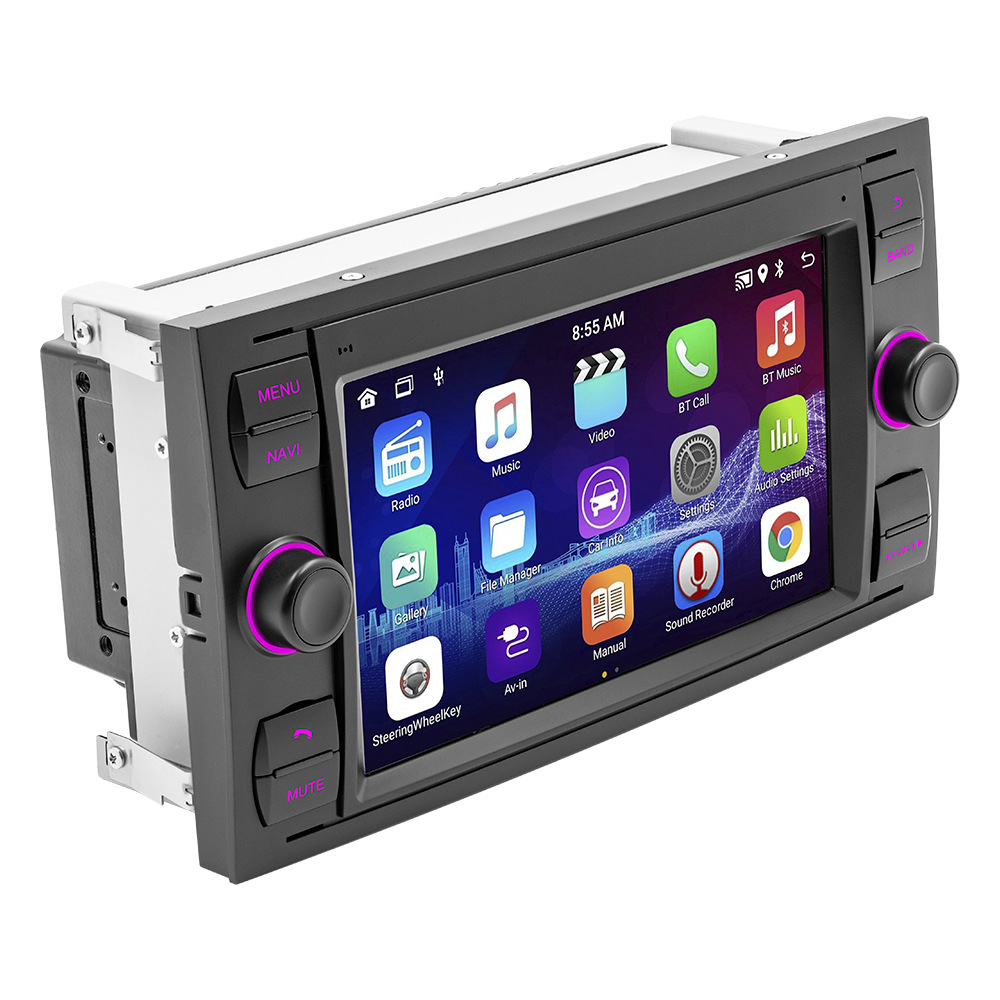 Adecuado para el reproductor Bluetooth de control central del automóvil con navegación GPS Android para automóvil Ford Transit de 7 pulgadas