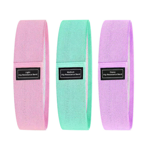 Yoga elastic band, tension band, fitness yoga supplies, thickened squat hip belt, buttocks knitted hip belt elastic ring