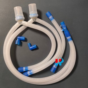 Disposable ventilator pipeline medical double circuit