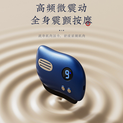 Mini Electric Microcurrent Heating Scraping Instrument, Household Shaving Lifting Vibration Massager, Direct Manufacturer Sale