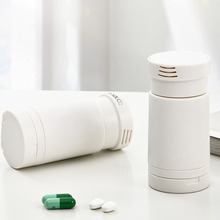 sp多功能药盒切药器研磨器三合一便携式迷你药品分装带计时功能