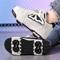 Фабрика обуви Jinjiang Heelys: роликовые коньки на четырех колесах для мужчин и женщин, роликовые коньки на восемь колес, спортивная обувь для взрослых с колесами