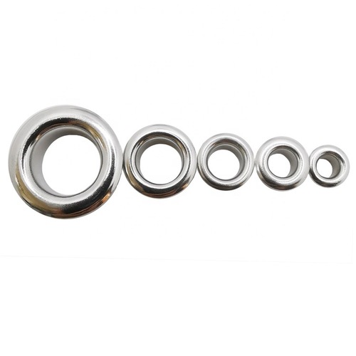 Metal eyelet size complete hat piercing metal crop fasteners 6mm 12mm 40mm bag hardware iron crop fasteners