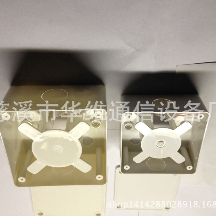 供应优质ABS料光纤预留盒 FTTH布线预留盒100型储纤盒华维通信