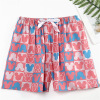 Thin cartoon trousers, shorts for pregnant for leisure, plus size