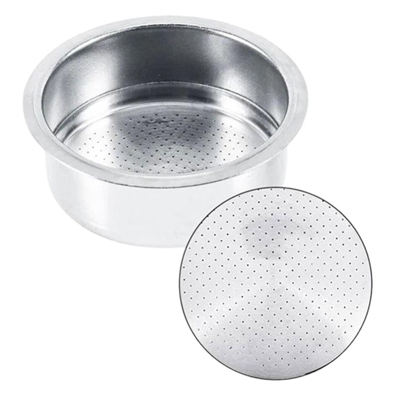 Filtro de café manual de acero inoxidable 304, compatible con 51/54/58 mm