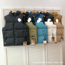 正确版美版北脸1996马甲背心棉服坎肩宽松男女同款外套工厂批发