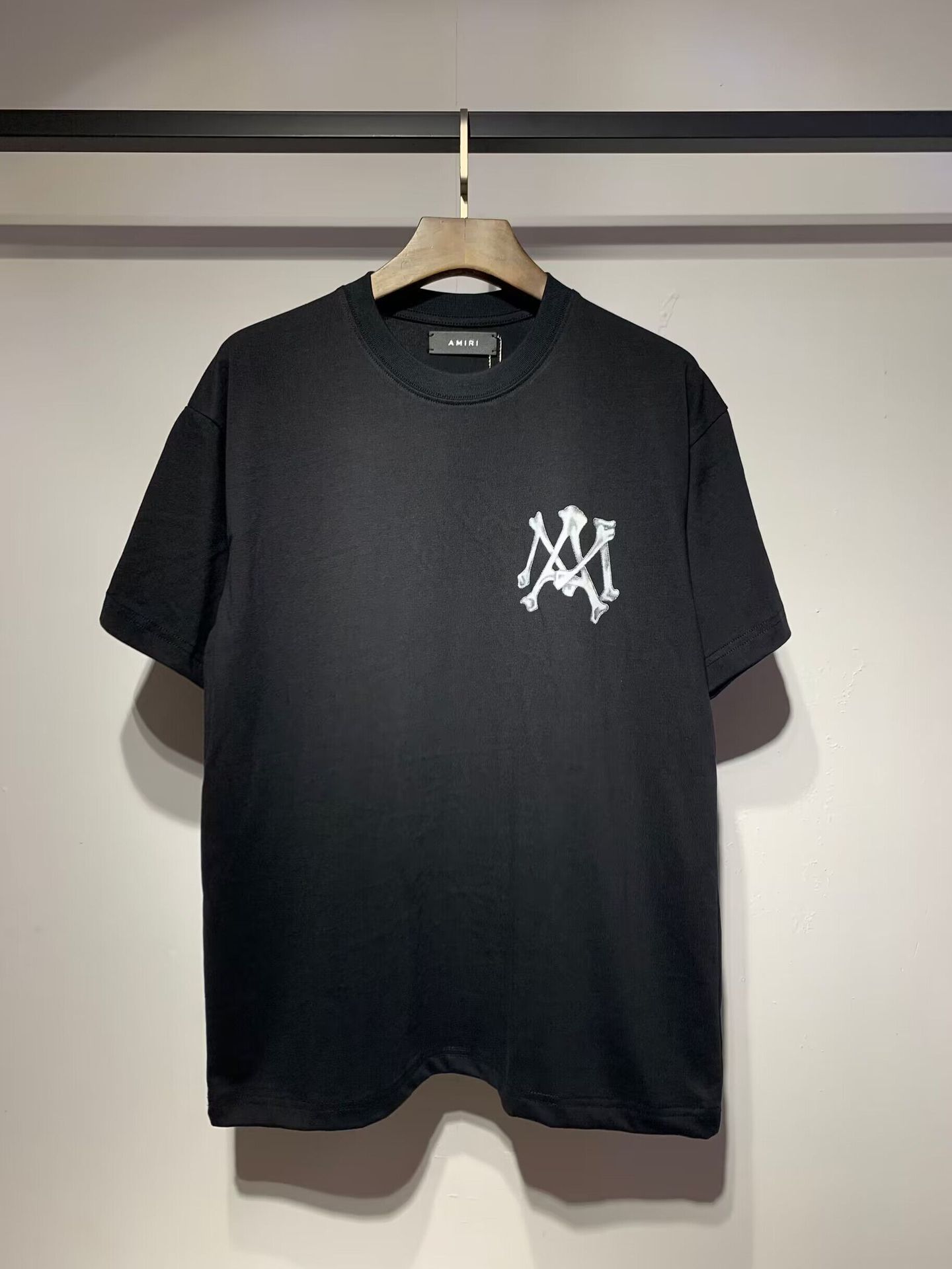 Verano nueva camiseta de manga corta impresa de letras suelta marca de moda hombre camiseta casual de media manga mujer