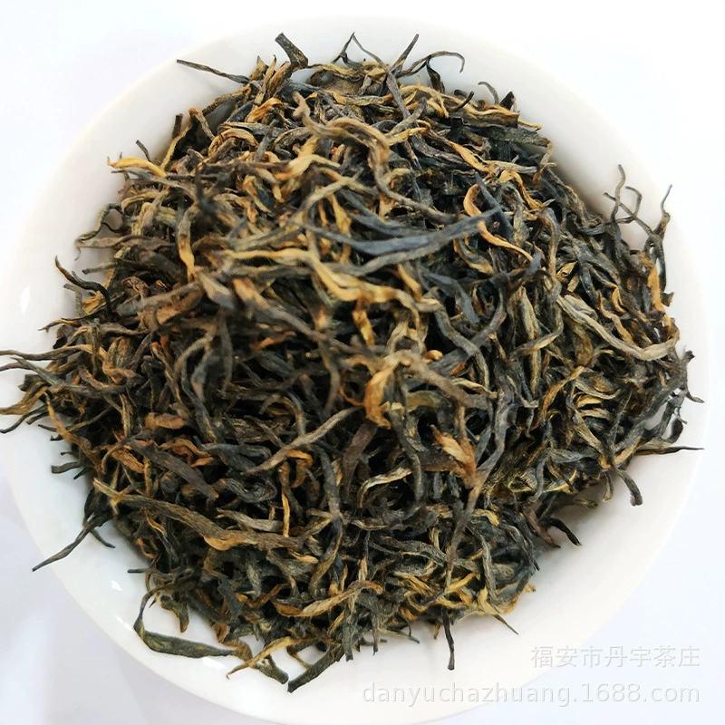 Чай черный чай Цзинь Цзюньмэй Гао Шантоу Минцянтоу Сырье Фуань черный чай медовый аромат красный чай сладкий 500 г