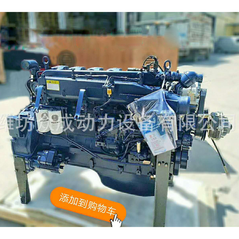 潍坊柴油机发动机340马力 卡车/工程机械用大泵机 柴油机厂家直发