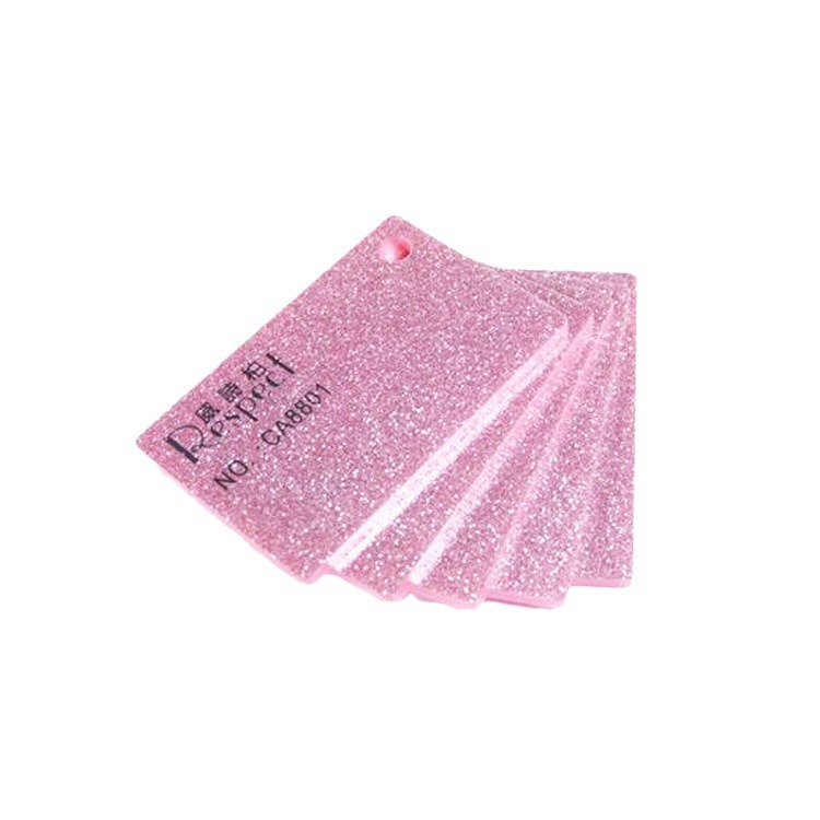 厂家批发3mm葱粉板闪金板闪银板闪光板现货切割彩色珠光亚克力板