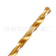 6542 titanium plated high speed steel grinding twist drill direct HSS straight handle drill thin metal sheet woodworking drilling