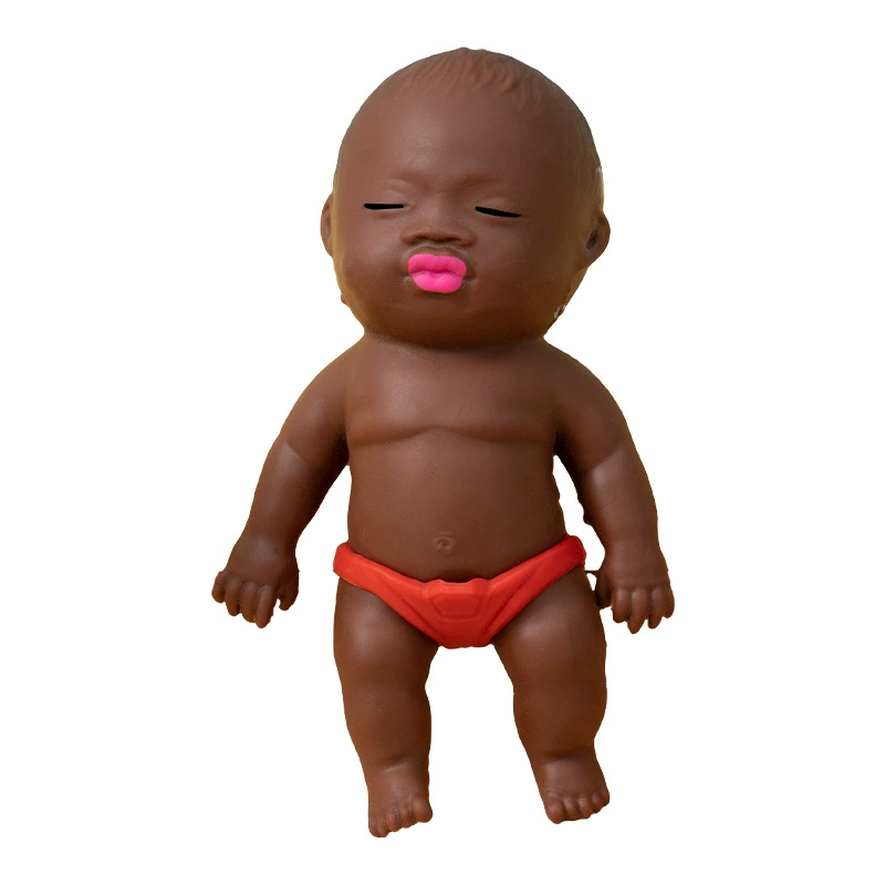Кукла, игрушка, слайм из мягкой резины