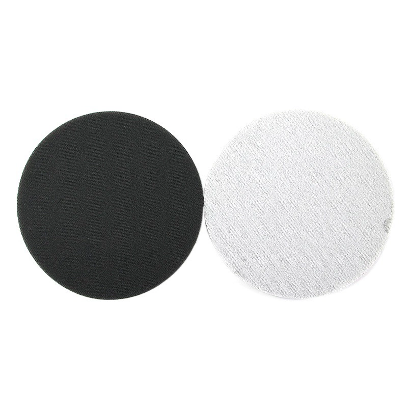 Оптовая продажа высокоточной губчатой наждачной бумаги 3inch с флокированием цвета моча для шлифовки и ремонта автомобильных дверей и стекол, ультратонкая