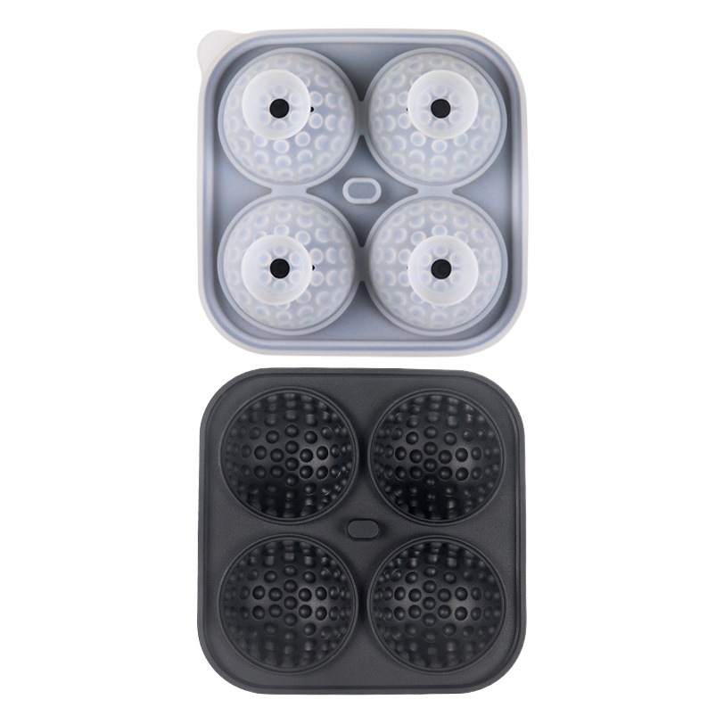 Amazon bandeja de hielo de silicona caliente de golf hockey sobre hielo de 4 piezas de béisbol fabricante de hielo Star Wars Ice Cube fábrica de moldes