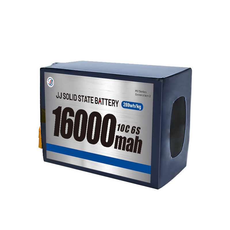 High-Rate Solid-State Lithium Battery with Low-Temperature Discharge 16000Mah for Drone Racing, Fixed-Wing Aircraft, and Climbing Vehicles