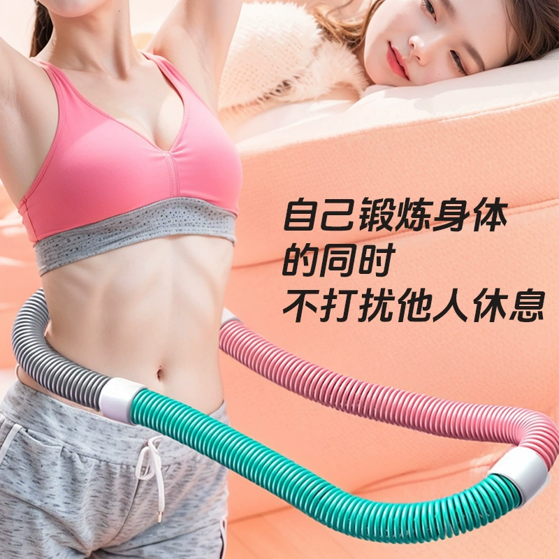 Обруч для тренировки мышц живота, утяжеленный для похудения, не повреждает талию, помогает женщинам уменьшить объемы живота, пружинистый, мягкий, бесшумный, для фитнеса и похудения.