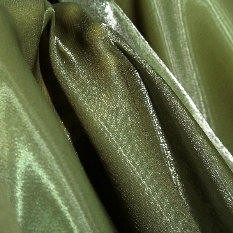 Tejido de seda brillante de perlas, hilo de agua, hilo líquido de seda micropermeable, gaza de seda, vestido de seda, ropa de ropa de seda, cara de ropa de seda