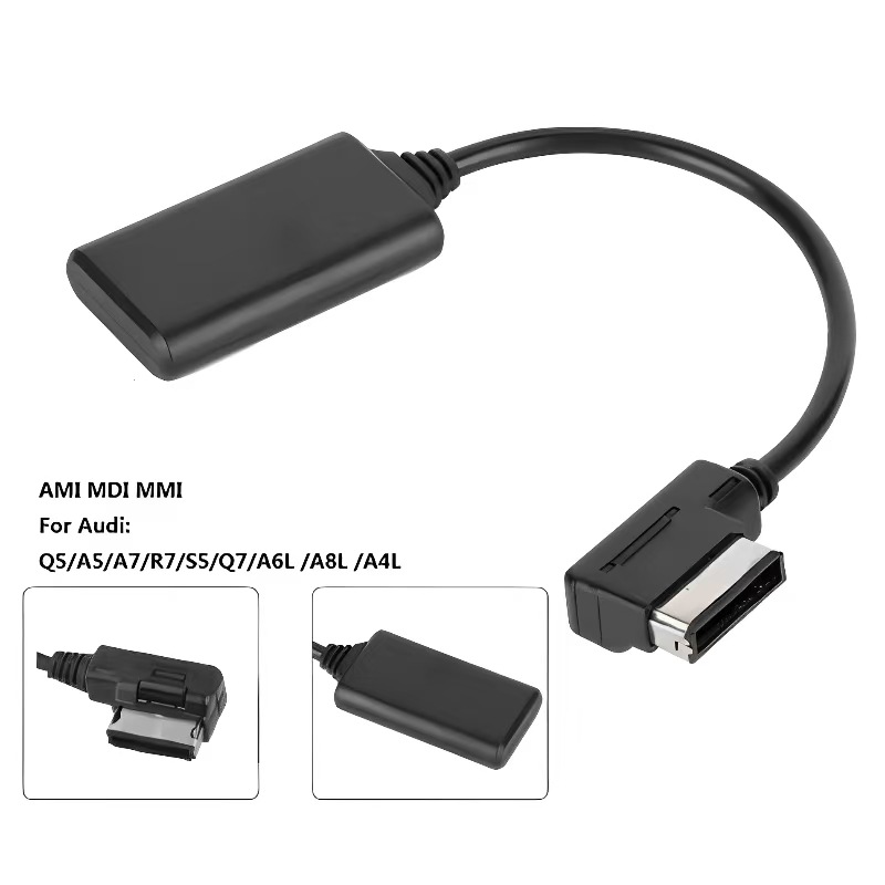 Para Audi AMI multimedia Q5 A5 A7 R7 S5Q7 A6LA8LA4LAMi Bluetooth cable de audio